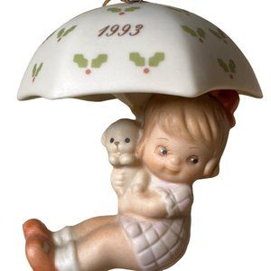 Enesco Memories of Yesterday "Wish I could Fly to You" Ornament 1993